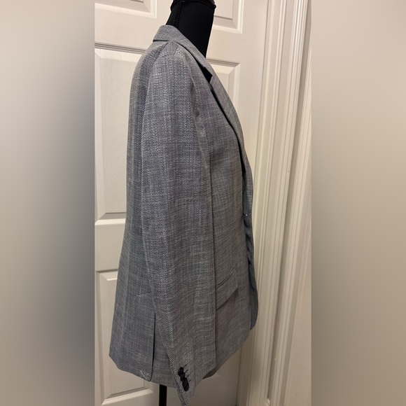 Tommy Hilfiger Gray Sport Coat with Notch Lapel - Picture 5 of 10